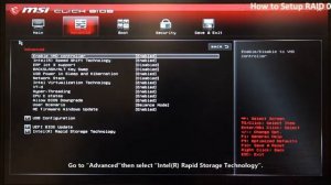 MSI® HOW-TO setup RAID on MSI notebook (for 11th Gen. Intel CPU Platform or newer)