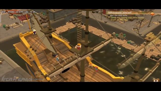 Stranded Sails - Explorers of the Cursed Islands (Switch) Android Gameplay | Egg NS Emulator v3.0.2 смотреть онлайн