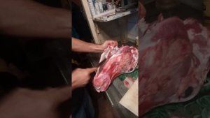 Разделка говяжьей головы 1часть.