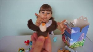 Happy Meal Angry Birds movie Хэппи Мил в Макдональдс  Злые птички в кино