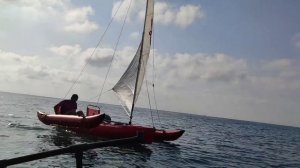 KAYAK SAILING HOBIE OASIS. PESCAATOT.