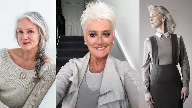 ПРАВИЛА СТИЛЯ СЕДЫЕ ИЛИ СЕДЕЮЩИЕ ВОЛОСЫ Седина это модно и красиво Секреты стилистов @style... смотреть онлайн