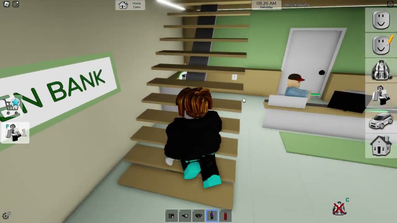 Roblox брукхейвен ограбление банка