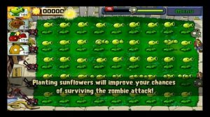 Plants Vs Zombies , 100 Peashooter VS Flag Zombie#
