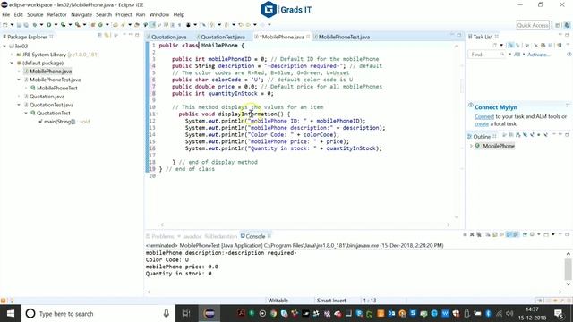 Introduction to Java Learning Process Debug | Part 4 | Grads IT Academy смотреть онлайн