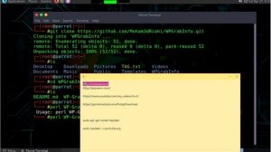 Wordpress Information Gathering tool on (Parrot Security OS) 100% WORKING