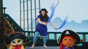 Pirate Scarf Dance Song for Kids | Educational, Fun, Action Video | Great for Teachers and at Home