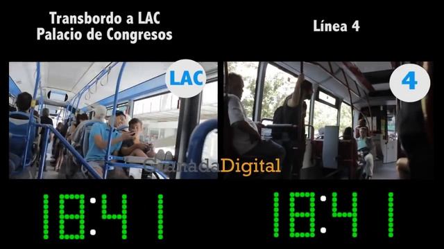 Nueva Red de Transportes de Granada. Trayecto Zaidín - Chana смотреть онлайн