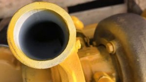 Запуск двигателя с ремонта Caterpillar 3116