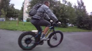 ФЭтбайк с колесом от Урала. Последний день Мустанга.