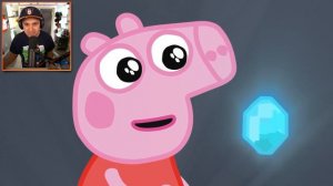 Peppa Pig vs Minecraft…
