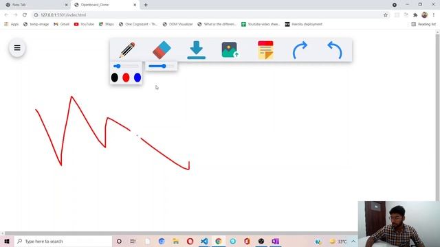 OpenBoard Project | Part-2 | Canvas API [Drawing Graphics] | Browser Module | Web Dev
