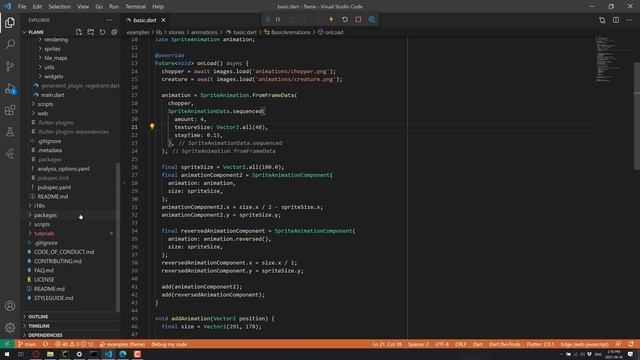 FLAME -- The Flutter Powered Game Engine