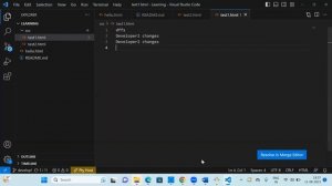 #git Full Explanation of GIT in Telugu| merge| pull request | Using git in Visual Studio Code| Part