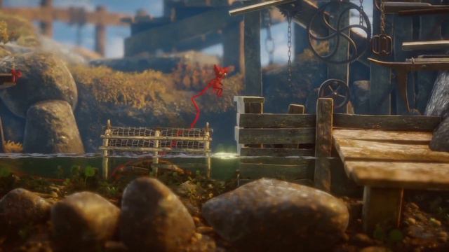 Lets Play Unravel - Part 4 - The Sea - Second Half