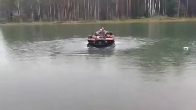 Квадроцикл Азимут на воде смотреть онлайн