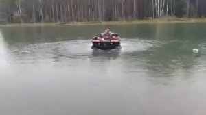 Квадроцикл Азимут на воде