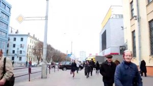 От пл. Я. Коласа к ТЦ "Силуэт"