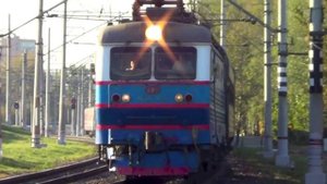 ЧС2К-677 с поездом №66 "Москва – Тольятти"