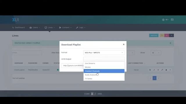 Conociendo paneL XUI Legazy TV