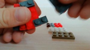 Красивая лестница из лего