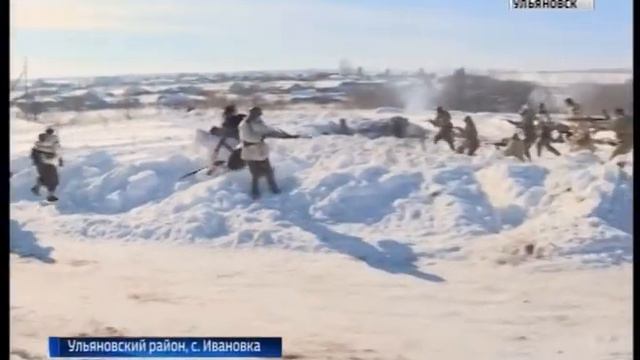 Реконструкторы повторили подвиг Александра Матросова