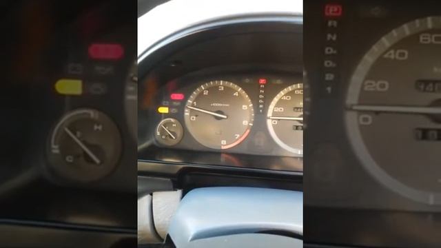 Прыгают обороты Хонда Аскот Инова двигатель F22B смотреть онлайн