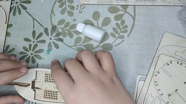 Сборка модели из дерева корабль "Ламар" ? смотреть онлайн