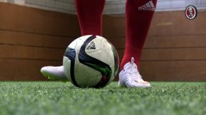 KFC Football 2015 / Уроки от Дмитрия Тарасова / Как правильно бить по мячу
