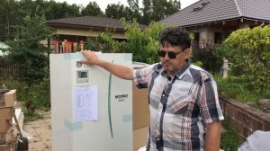 Недорогое отопление. Тепловой насос Мицубиси.