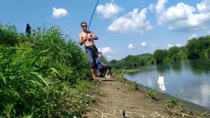 рыбалка на кормуху на реке Сылва в сылвенске 19.07.2021