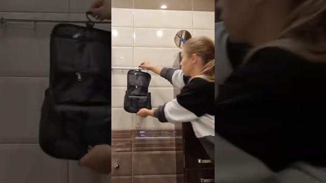 Косметичка дорожная VOYAGE  серая 1502 3
