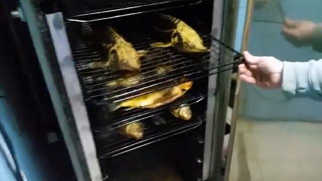 копчение рыбы видео 2
