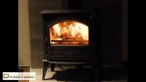 Чугунная печь камин DOVRE модели 760СВ и 640СВ для дома и дачи на дровах.