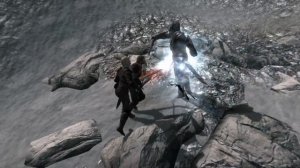 Skyrim Battles - Brynjolf, Delvin Mallory, Karliah, Mercer Frey & Vex vs Ebony Warrior 2/2