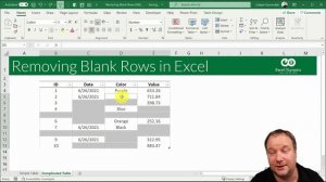 Removing Blank Rows in Excel - 2 DataSets, 4 different approaches and a clear winner - Power Query