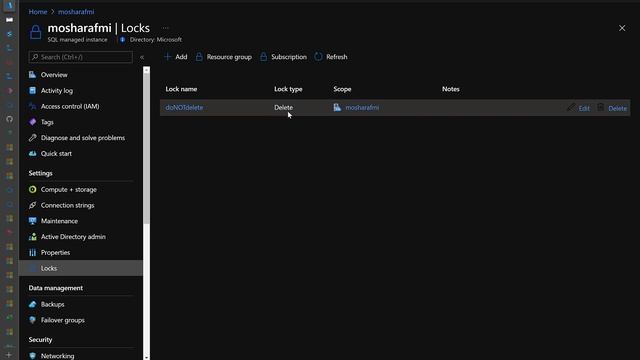 Azure SQL Managed Instance Databases and Azure Locks смотреть онлайн
