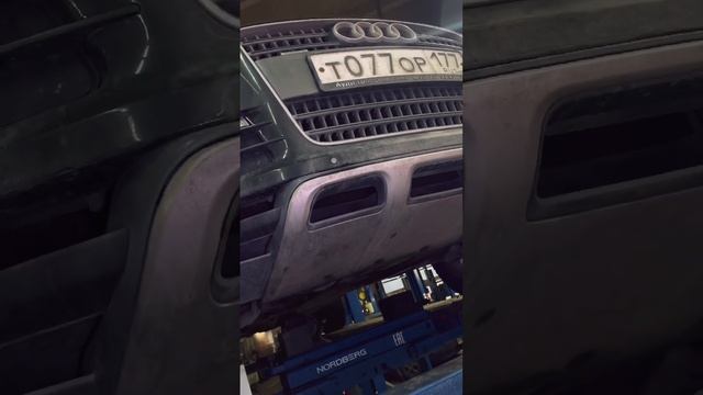 VAG AUDI Q7 УПАЛА ПНЕВМА?!