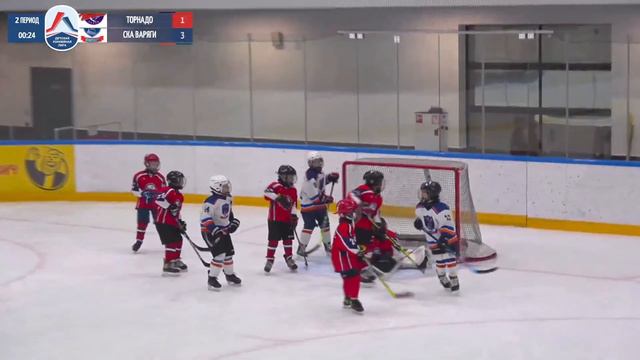Торнадо 13 - СКА Варяги 13 / Детская Хоккейная Лига / дивизион С смотреть онлайн