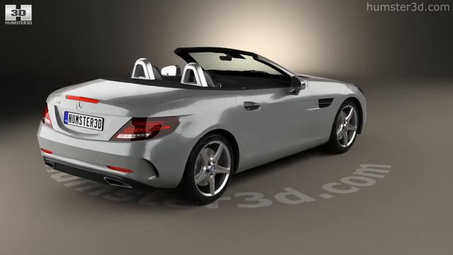 Mercedes-Benz SLC-Class 2017 3D model by Humster3D.com смотреть онлайн