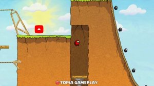 Among Us Into The Red Ball 3 - Game Walkthrough - Level 1-20 Gameplay Red Ball 3