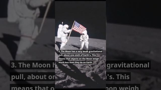 Five Fabulous Moon Facts | I AM AI #short #moon #moonfacts #gravity #tides #moongravity