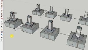 Стальные УЗЛЫ. Моделирование и расчет НДС. Совместная работа. (Физическая нелинейность стали).