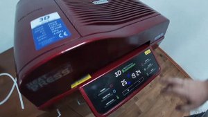 Распаковка настольной 3d вакуумной сублимационной машины ST-3042