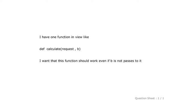 Django : How Can I Pass Optional Arguments In Django View