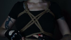 Shibari - самостоятельный обвяз/ self bondage
