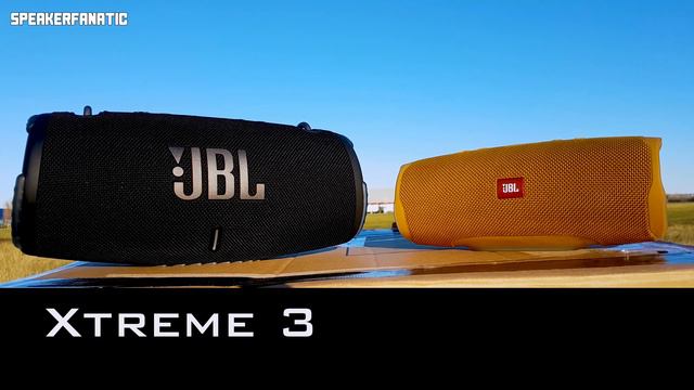 JBL Xtreme 3 vs Charge 4 Extreme Bass Test смотреть онлайн