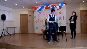 День Учителя. Сценка 10 "А" - Урок английского языка