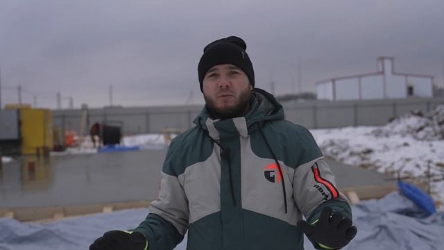 Заливаем бетон зимой! Как прогреть фундамент?