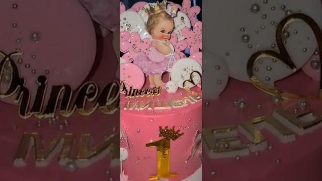 День Рождения Внучки Мишель! УРААА! Нам один годик🤗♥️🥰😍🤩